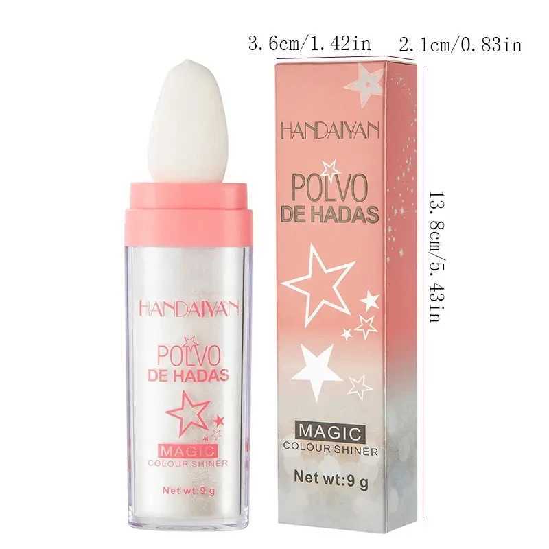Fairy Highlight Pat Powder Full Body Highlight Brightening Natural Three-dimensional Contouring Blush Y240815