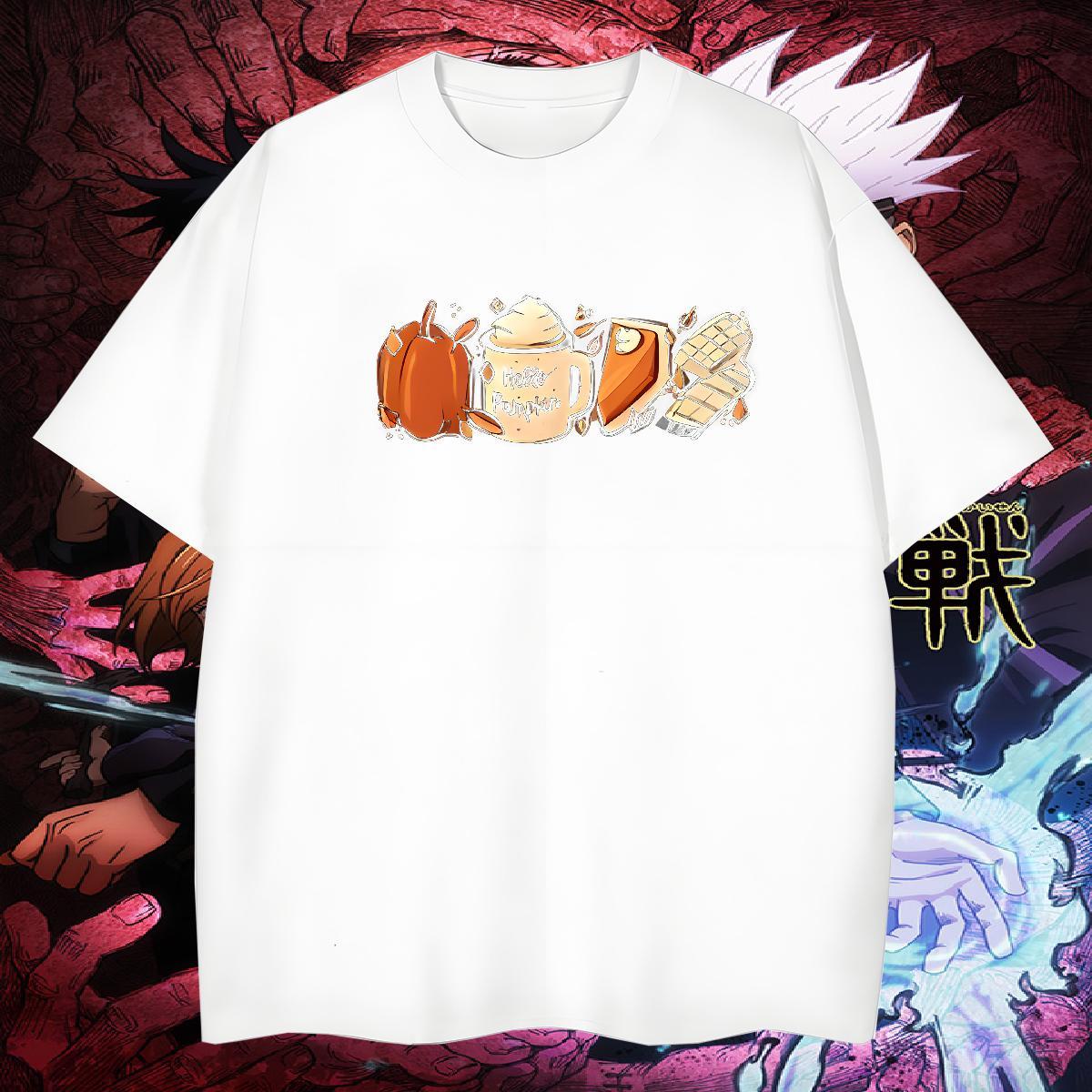 Cool Design T Shirt For Man halloween Breathable Short Sleeve Street Casual Customized 230g Cotton Men Tees 2024 Clothings