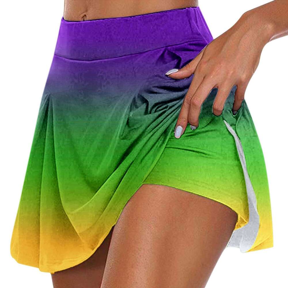 for Skirts Women Womens Daily Casual Workout Printed Tennis Yoga Sport Active Shorts Full Skirt s