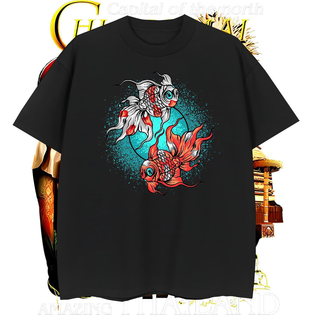 TOP Quality Man T Shirts Breathable High Street Hip Hop Plus Size Custom 230g Cotton Men Clothes T-Shirt DIY Polos