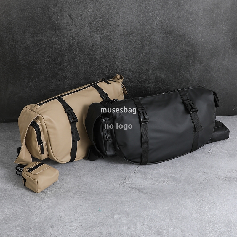 Japanese postman bag men's and women's fixture fan can crossbody bag waterproof riding bag student shoulder bag sports bag tide