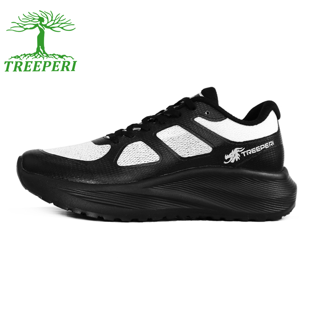 Designer Running Shoes For Men Women TREEPERI Treeperi Tornado Platform Sneakers Black White Orange Pink Green Bold Designers Outdoor Sports Mens Trai