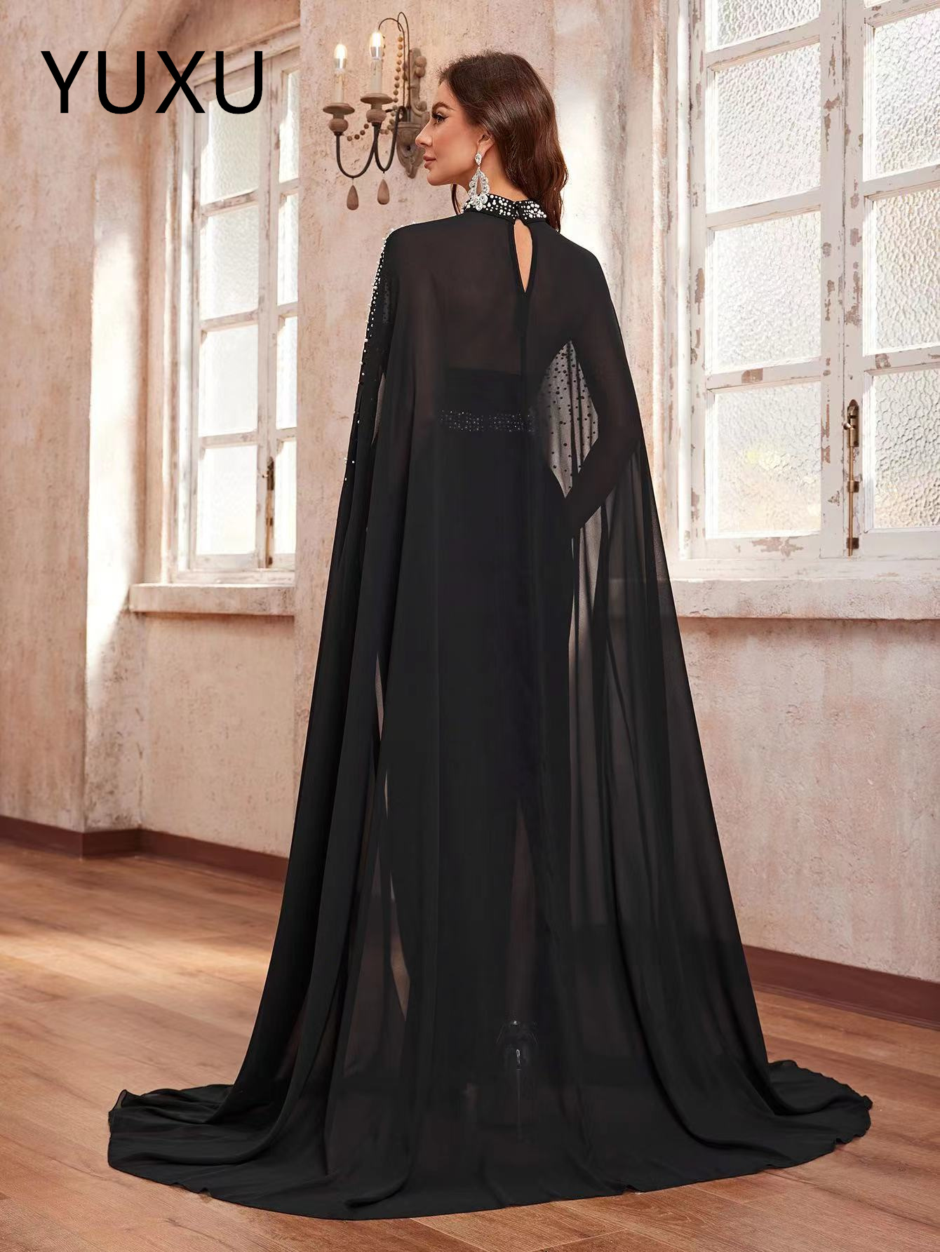 2024 luxury arabic Prom Dress pearls Beaded two piece Sexy Evening Formal Party Robe De Soiree Formal Party Second Reception Birthday Engagement Thank