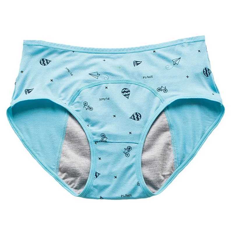 Girls cotton underwear cute balloon bicycle cartoon printing childrens underwear baby shorts breathable childrens underwearW240815