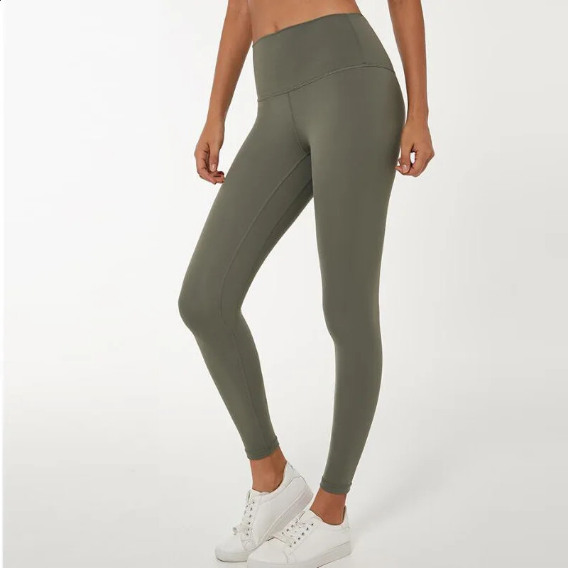 21 Colors Pants Women 4-Way Stretch Sports Legging Fitness Leather Black Sweatpants 240816