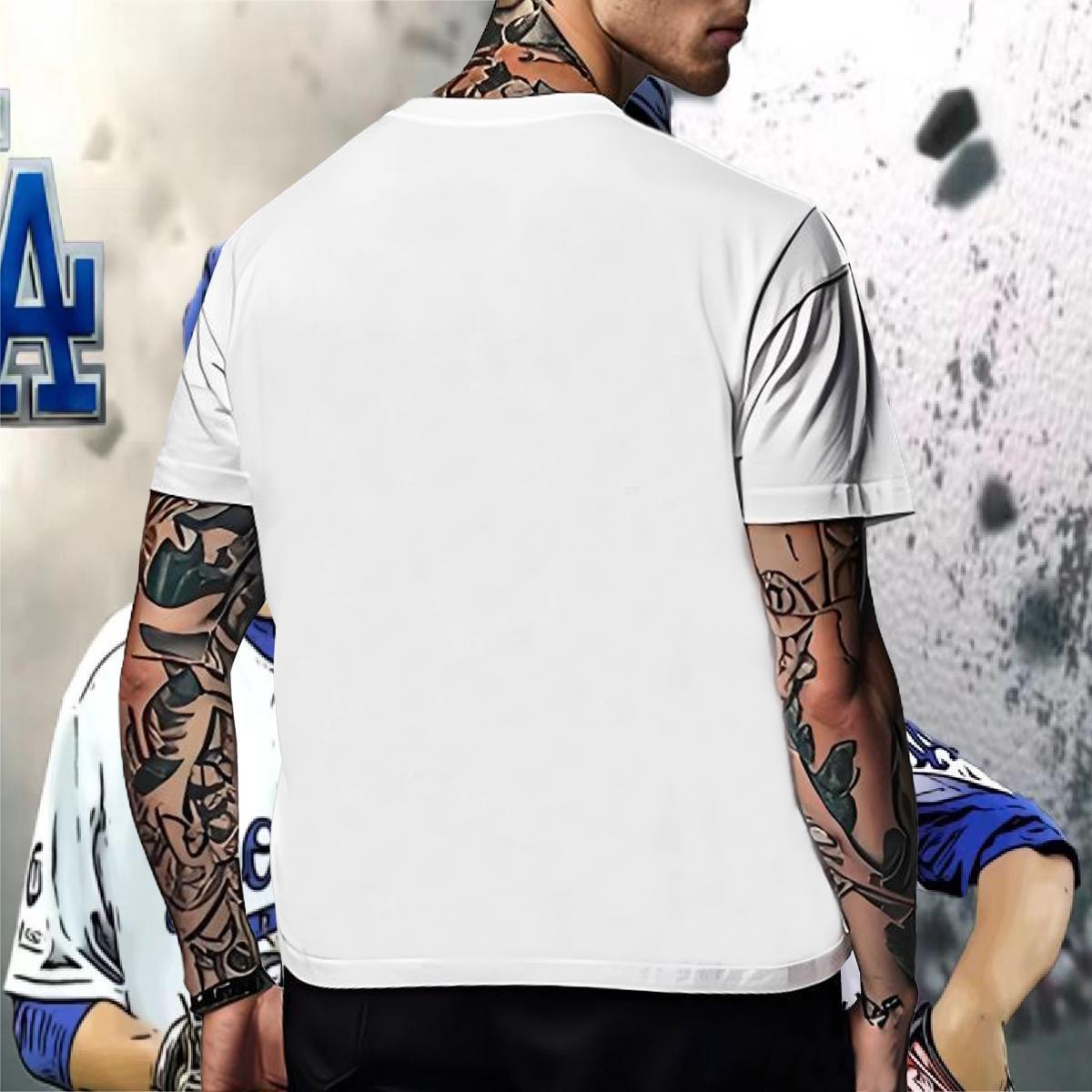 Fashion Casual Men Tshirts dog's paw Street Wear 230g 100% Cotton Clothes Breathable Short Sleeve Loose Fit T shirt Plus Size Custom