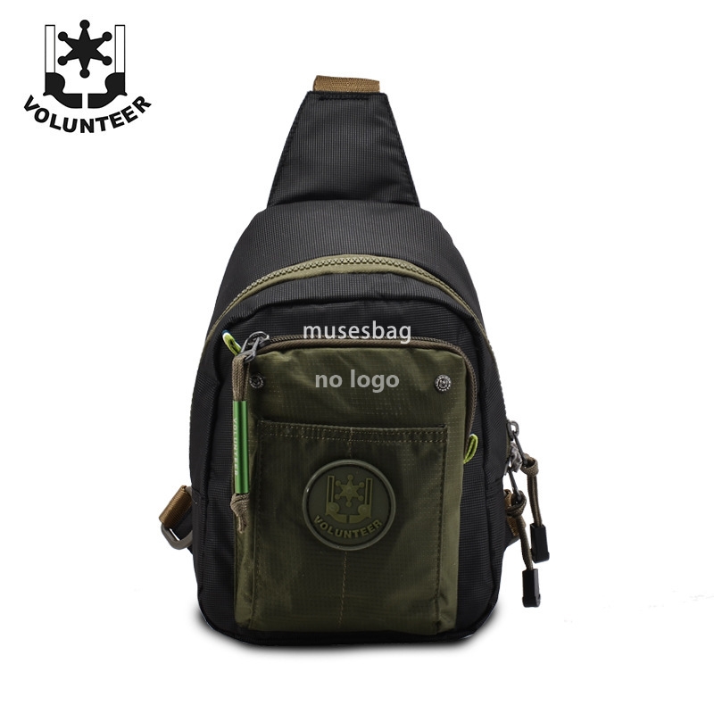 Chest bag male fashion sports crossbody bag waterproof nylon bag men backpack manufacturers direct sales