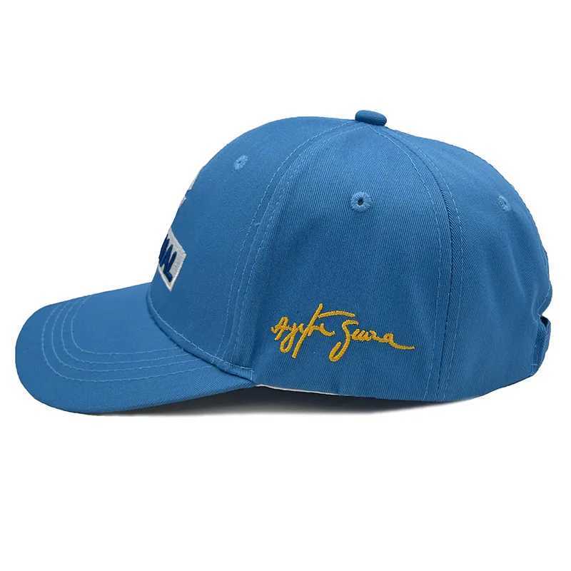 Ball Caps Fashion baseball mens adjustable cotton dad summer sunset cool embroidery Ayton Senna sports cap Q240815