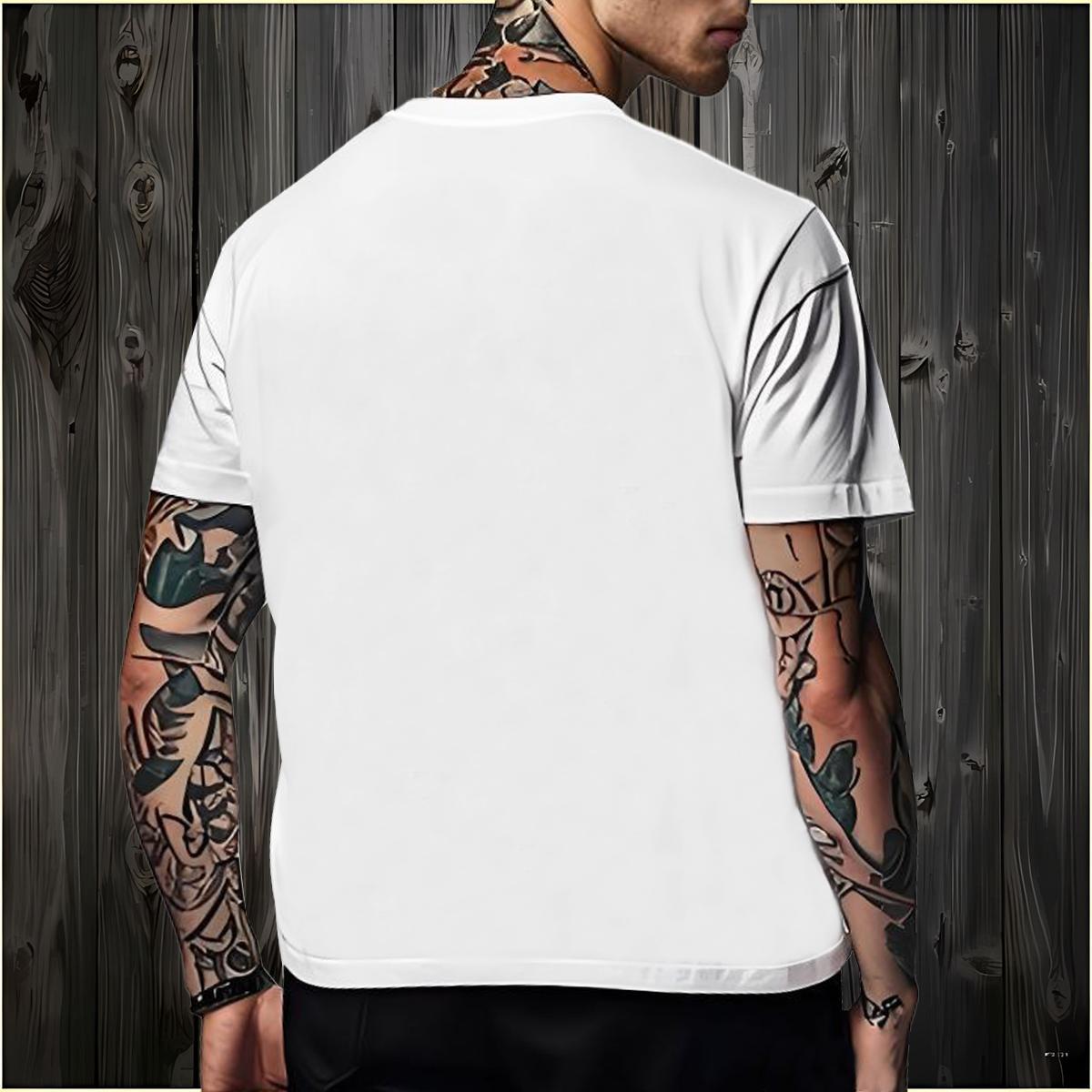 Fashion Designer Mens Tshirts monster Daily Wear 230g Cotton Tops Shirt Crew Neck Classic Men T Shirts White Plus Size