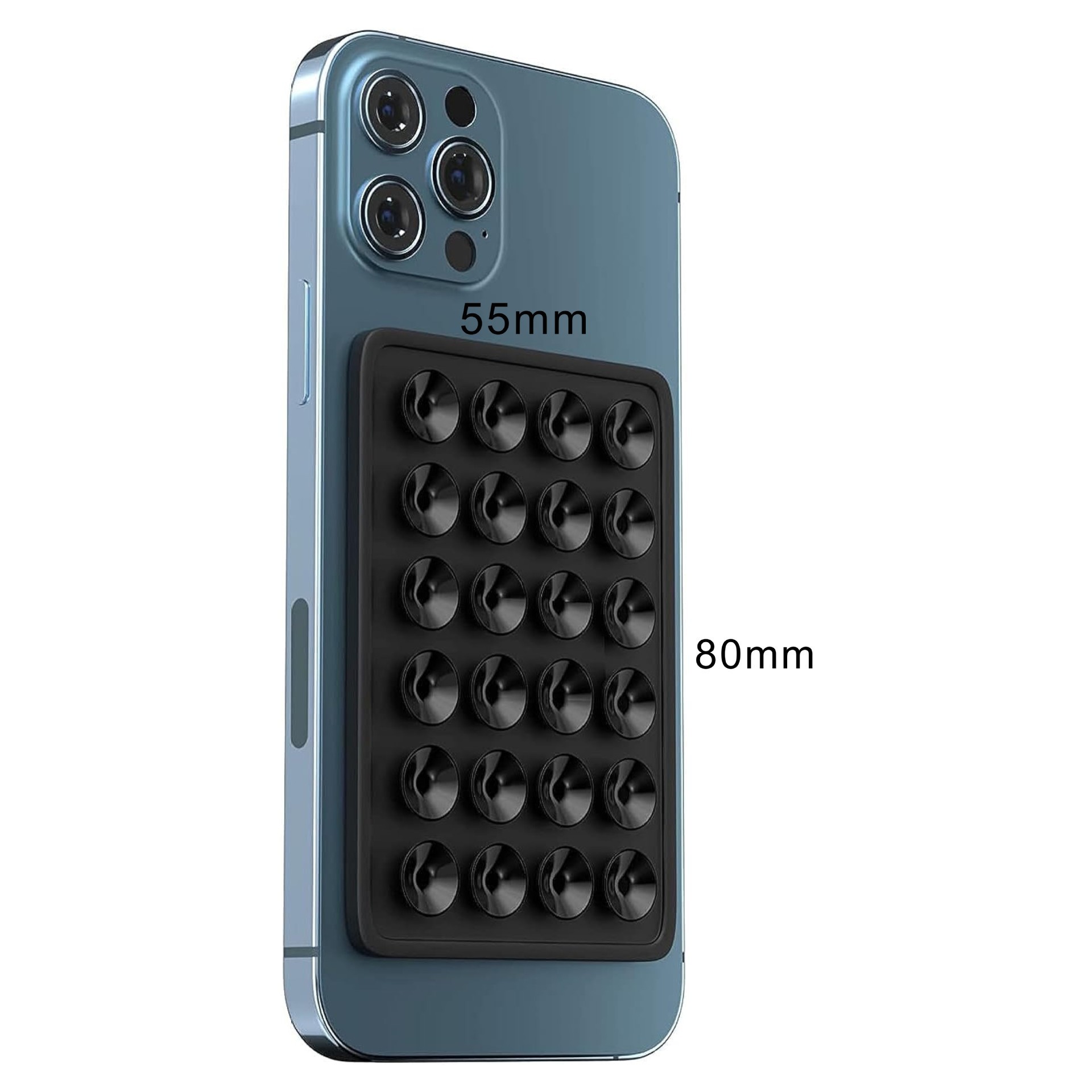 3M Adhesive Silicone Rubber Sucker Pad Suction Cup Mount Silicon Accessory For Phone Case iPhone Hands-Free Fidget Toy Mirror Shower Phone Holder Vide