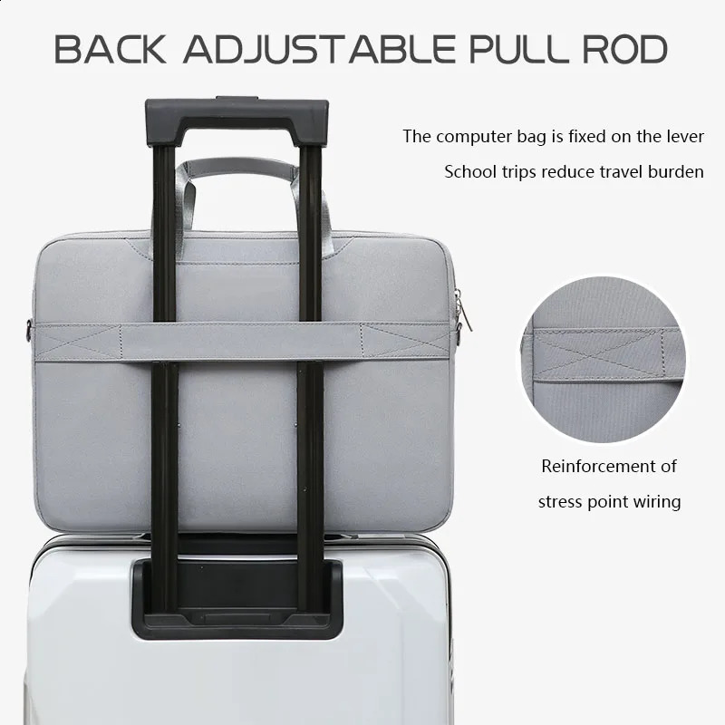 3 Custom Laptop With 13/14/15 Inch Computer Protective Case Portable Work Bag Printed Po Name Pattern 240816