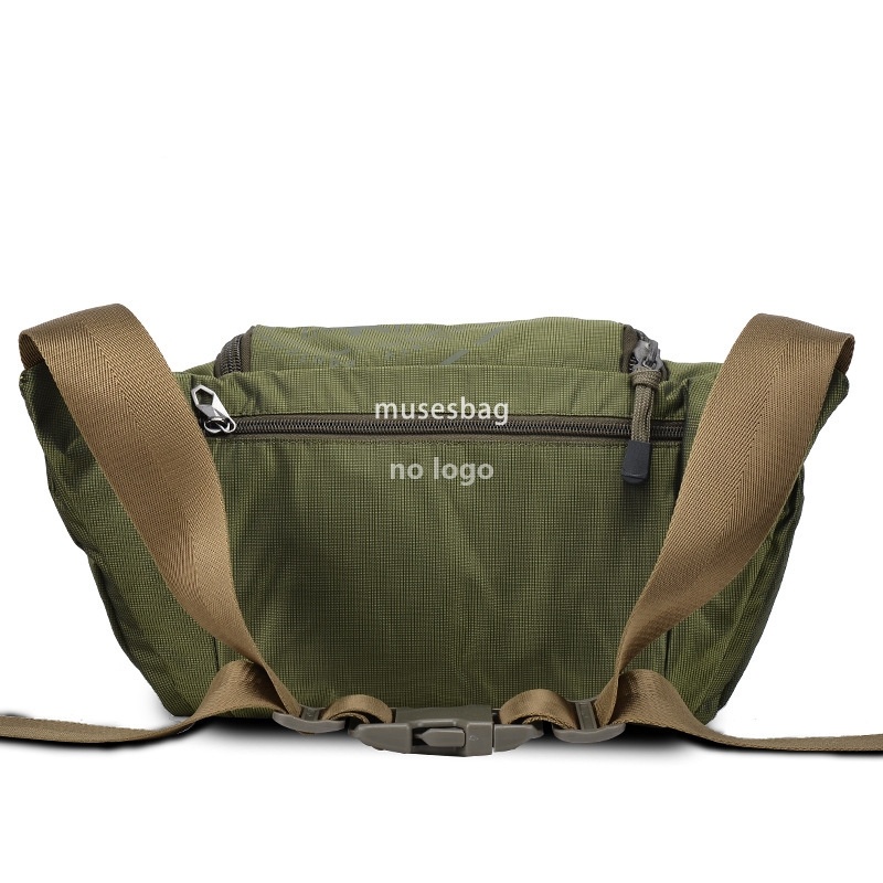 Multi-pocket men's bag Fanny pack Men's Valandere Outdoor sports riding bag canvas waterproof crossbody bag