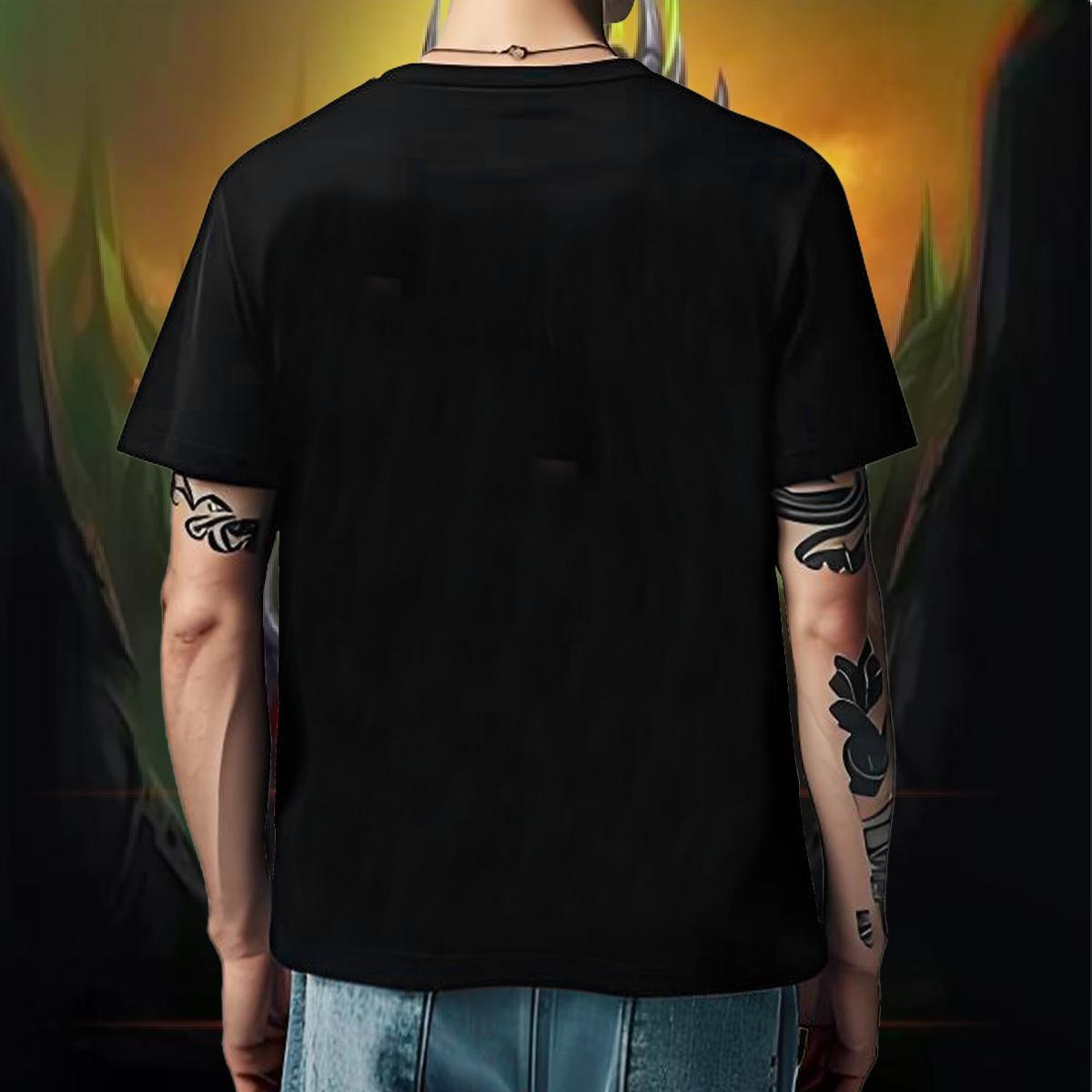 New Designer Men Clothes T-Shirt cute Beach 230g Pure Cotton Tops Shirt Breathable Short Sleeve Unisex T-Shirts for Men Black White