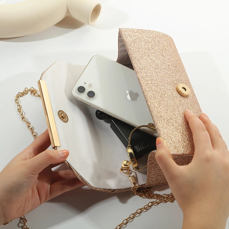 Fashion Elegant Clutch Bag 2023 Selling Chain Dinner Bride Bridesmaid Lady Handbag Factory Outlet y240816
