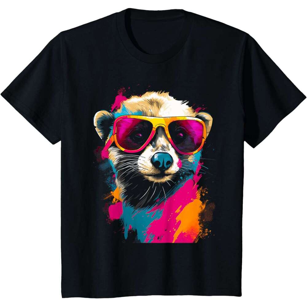 2025S Fashion Designer T Shirt For Mens Cool Ferret Graphic Tees For Women Men T Shirt Shirts Tshirt Casual Tops Clothes Short Sleeve