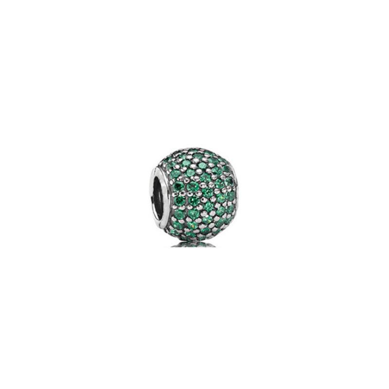 925 Sterling Silver Trinket Sparking Cubic Zirconia S925 Snake Charms Bracelet Pendant Beads For Jewelry Making Free Shipping