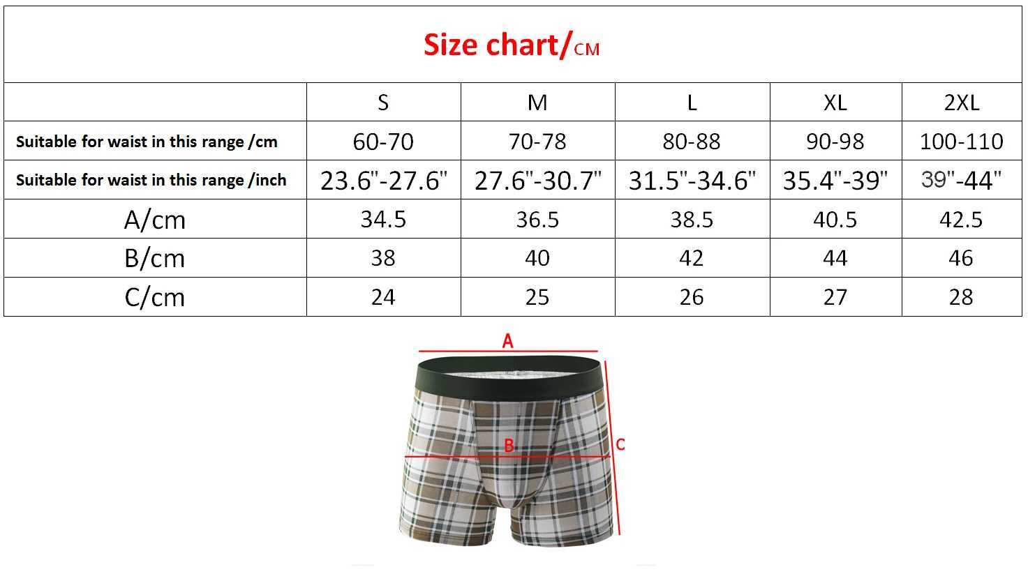 5pcs Pack Plaid Style 2024 Men Panties Cotton Underwear Male Brand Boxer And Underpants For Homme Luxury Set Shorts Box Slip KitXJ240815