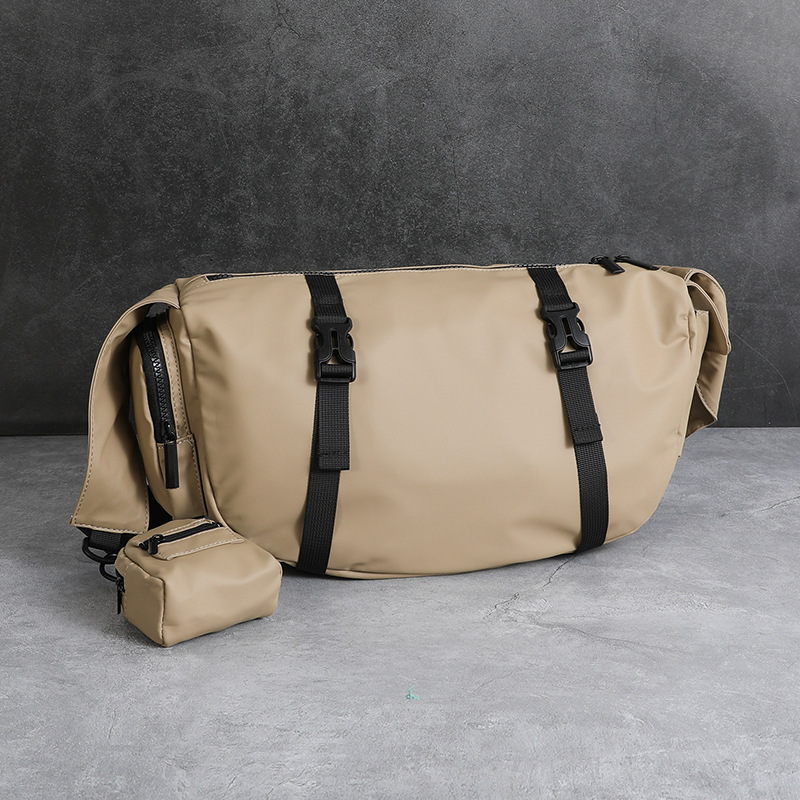 Japanese postman bag men's and women's fixture fan can crossbody bag waterproof riding bag student shoulder bag sports bag tide