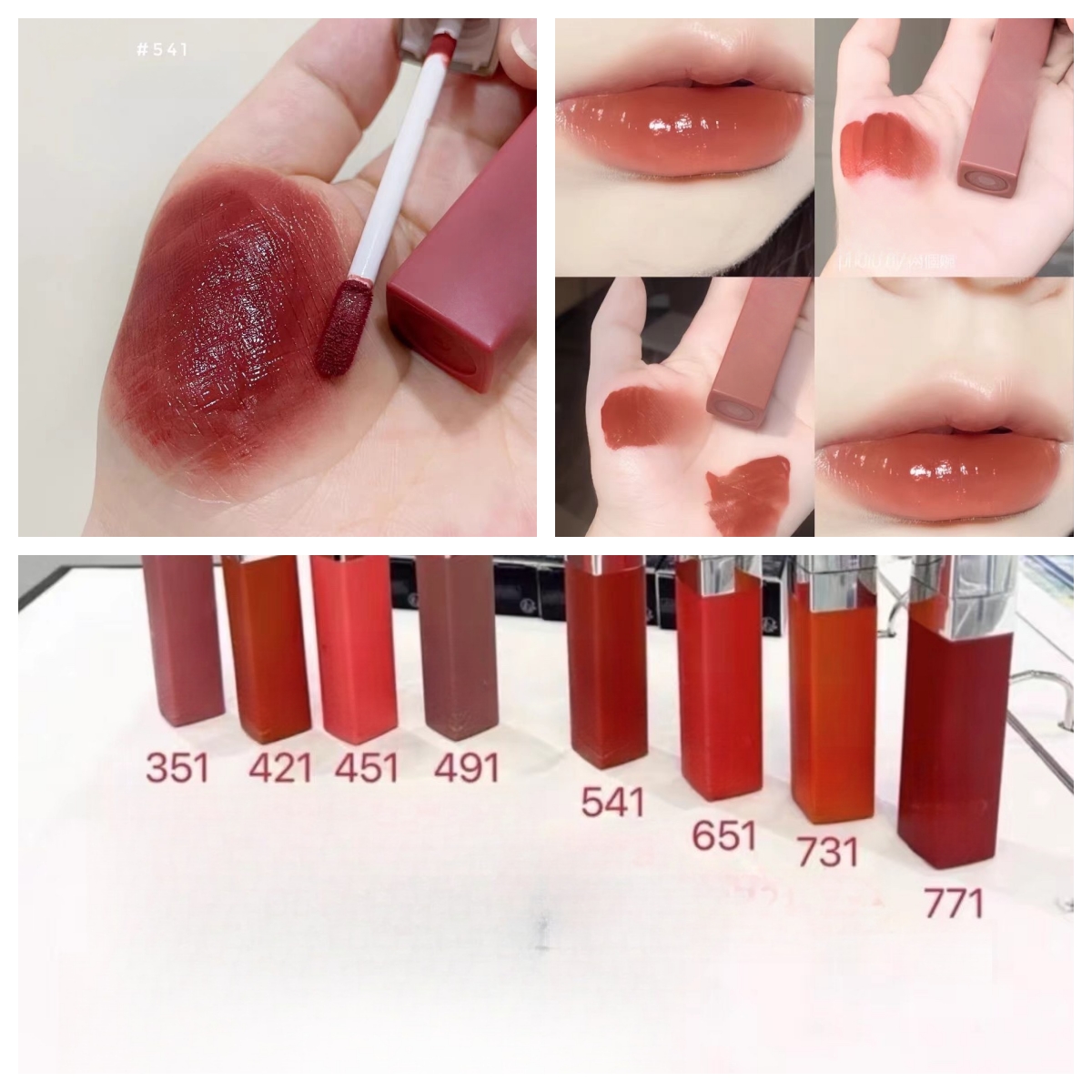 DIY makeup oil lipgloss Cherry Inused plumping Color-awakening Nutritious Glossy Moisturizer Transparent glossier make up lip gloss