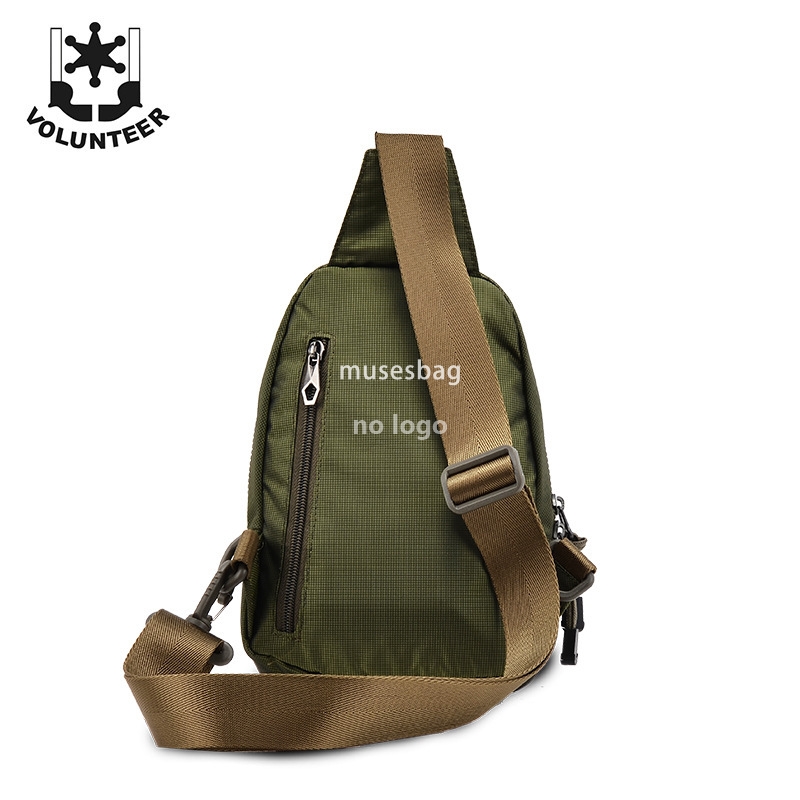 Chest bag male fashion sports crossbody bag waterproof nylon bag men backpack manufacturers direct sales