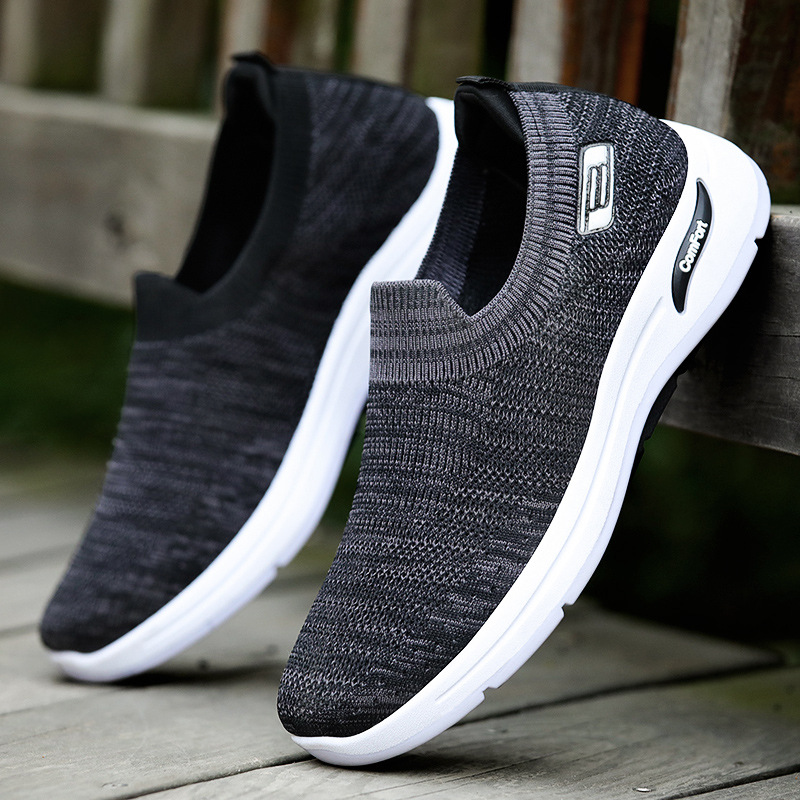 Men Casual Sports Shoes Soft Sole Comfort Simple Design Versatile Hiking Free shipping