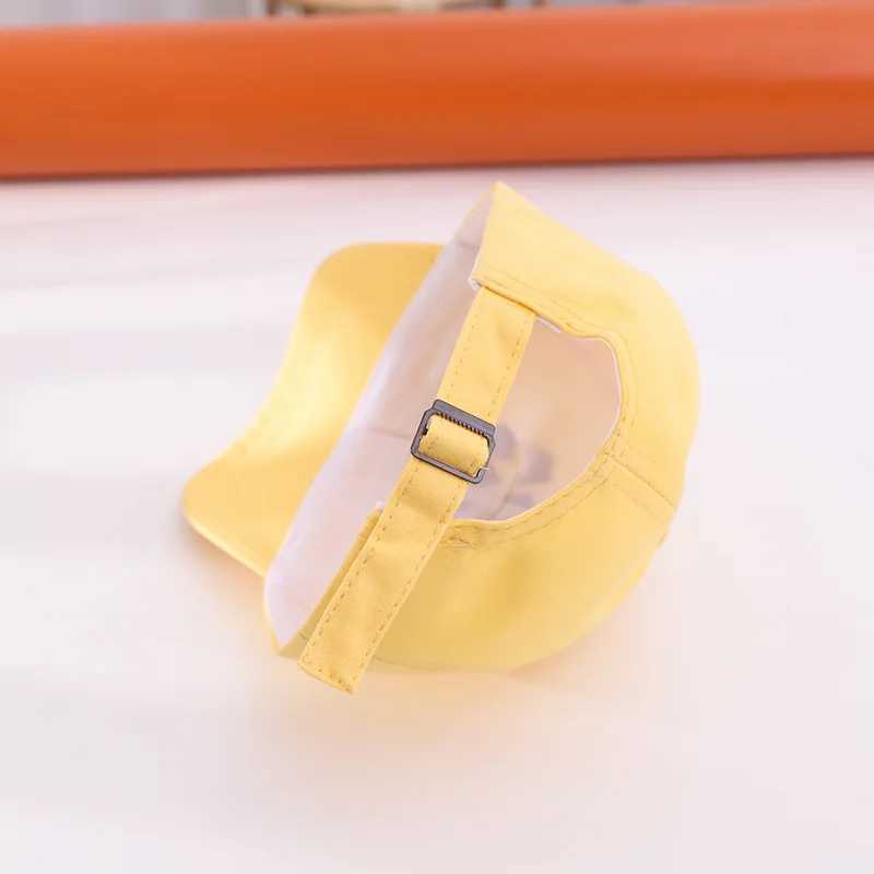 Letter Embroidery Baby Baseball Cap Solid Color Adjustable Toddler Boys Girls Snapback Hat Casual Kids Cotton Duck Tongue Caps LX241018