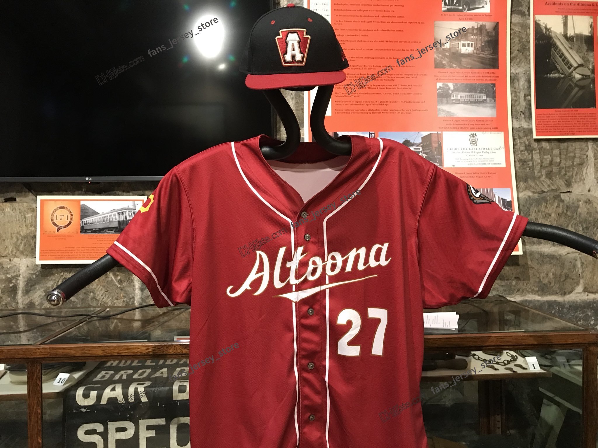 Stitched Altoona Curve Baseball Jersey Custom Jersey Any Name Number Stitched Jerseys