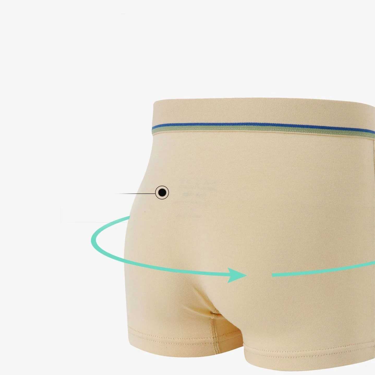 Childrens underwear cotton boys and teenagers boxer shorts 5 packs8899W240815