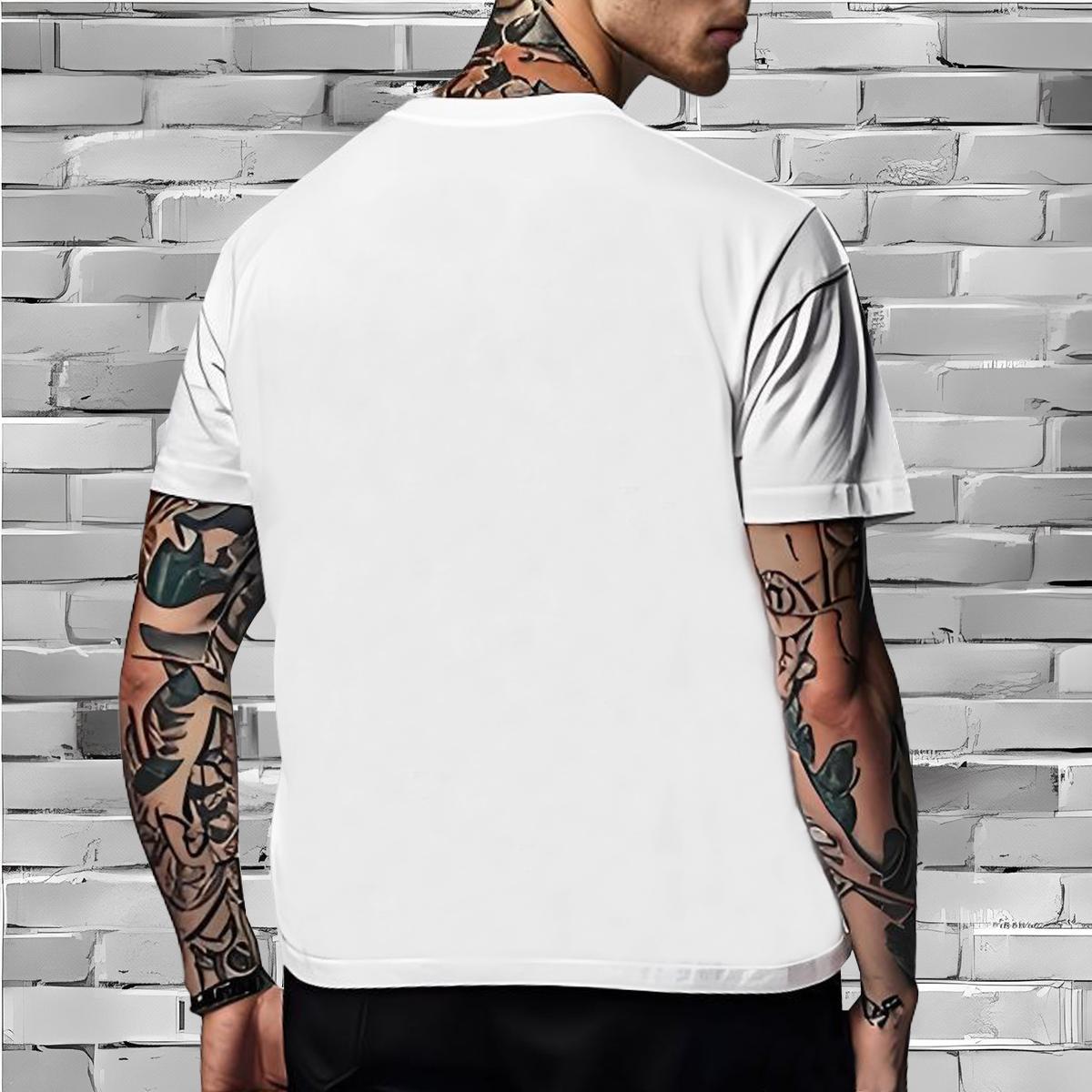 Casual New Tshirts Halloween Summer Casual 230g 100% Cotton Polos Short Sleeve Soft Loose Men T Shirts Custom Printed