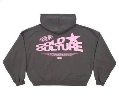Hoodie Haruku Hip Hop Alphabet Pattern Sports Sweater Y2k Mens And Womens Punk Rock Street Clothing Loose Couple Zipper 240815