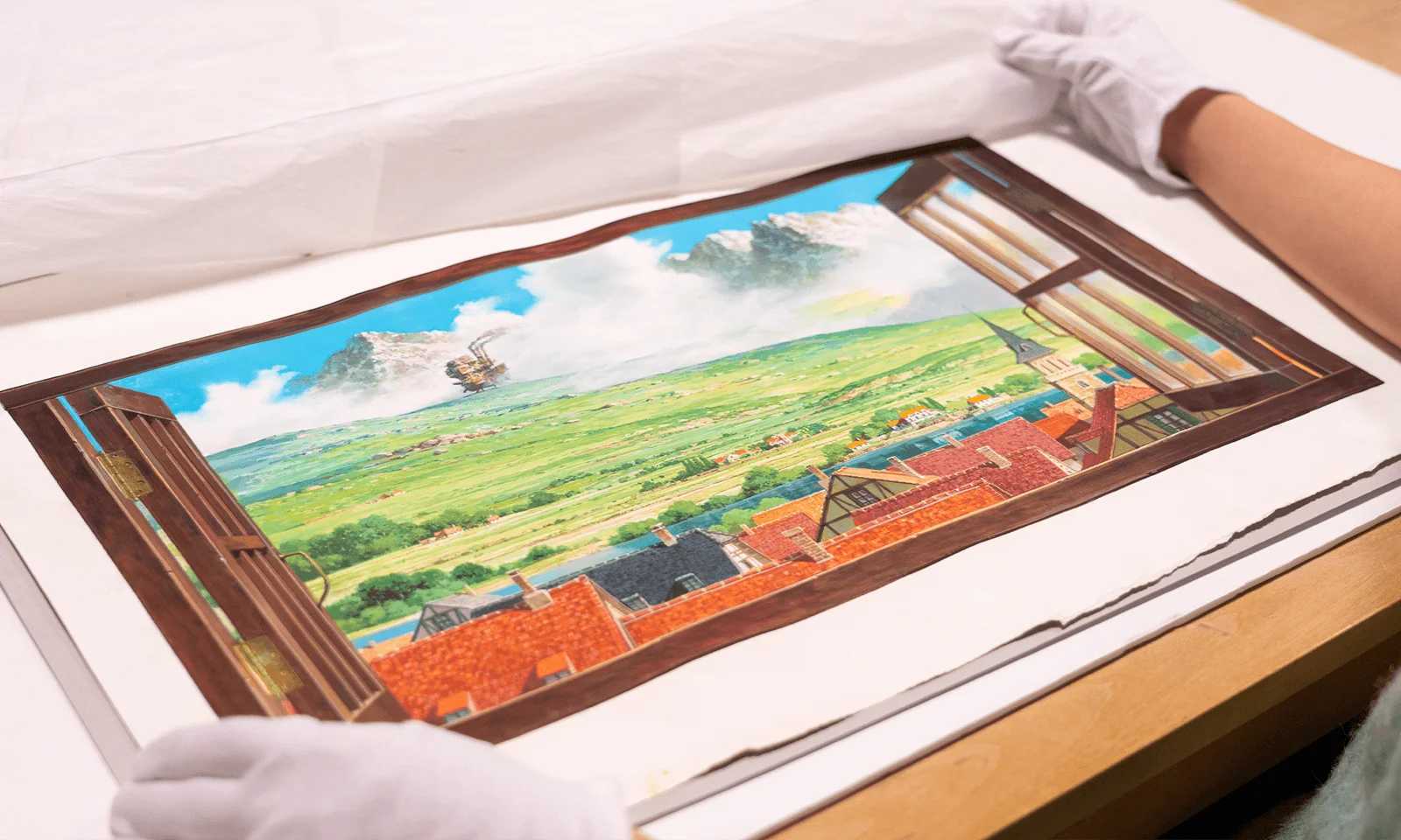 Fairy Tale Small Fresh Window Hanging Cloth Bedroom Dormitory Decoration Hanging Painting Tapestry Background Cloth Tablecloth Y240816 - view 5