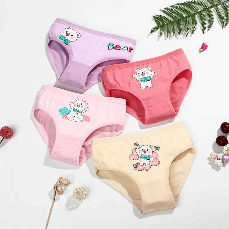 10 piecesbatch of childrens womens underwear made of soft and beautiful cotton cartoon childrens underwear suitable for childrens boxing underwear bre