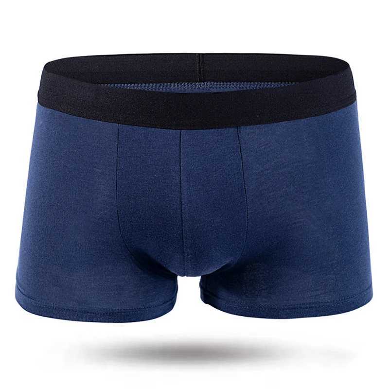 10Pcs Pack Men Panties Solid Color Underwear Male Brand Boxer And Underpants For Homme Luxury Set Shorts Box Slip KitXJ240815
