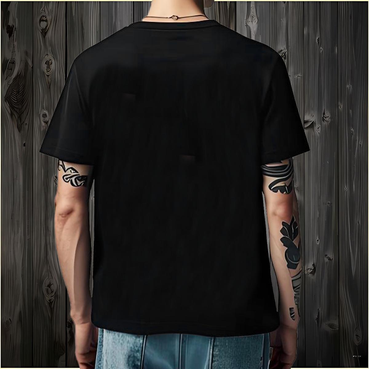 Fashion Designer Mens Tshirts monster Daily Wear 230g Cotton Tops Shirt Crew Neck Classic Men T Shirts White Plus Size