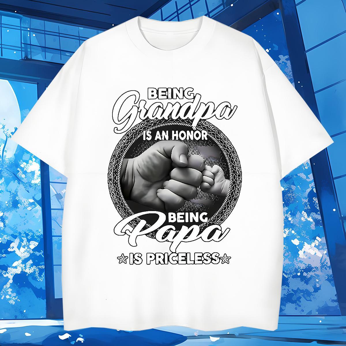 Man T Shirts 230g 100% Cotton hands Anime Printing Street Breathable Plus Size Cartoon Men Clothes T-Shirt DIY Customized TOP Quality Wear
