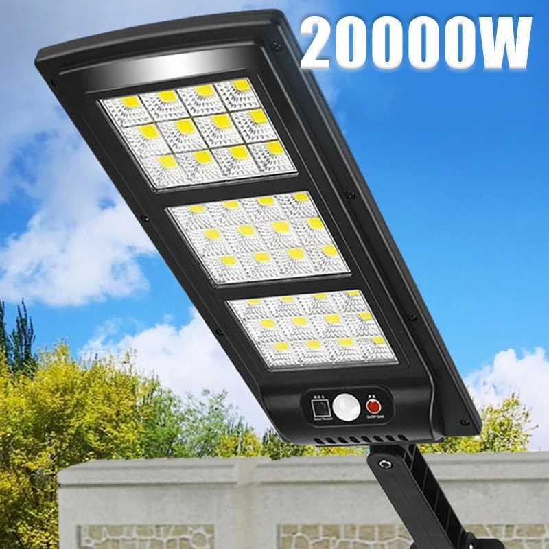 Powerful Solar Lights Outdoor 30000w Solar Light Of Motion Sensor Solar Lamps Waterproof Solar Garden Light Street Yard Light Y240816