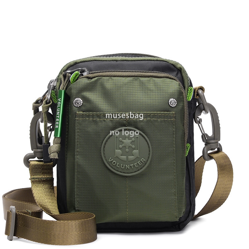 New high quality shoulder bag New casual men's bag Retro crossbody bag Men's Oxford cloth bag Small bag