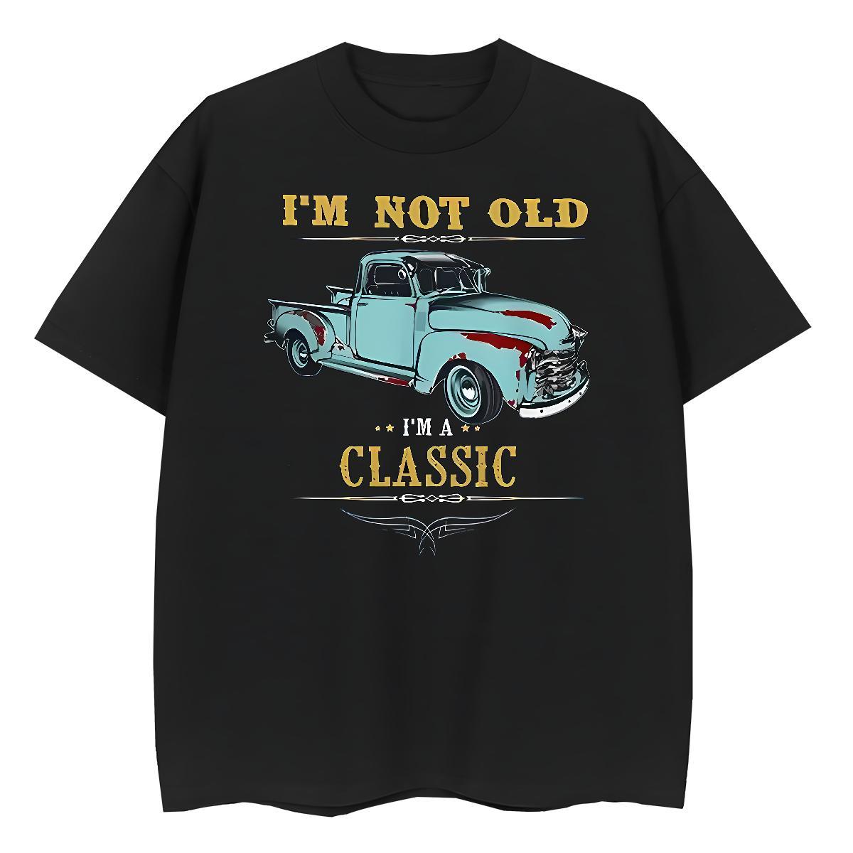 2024 T-Shirts 100% Cotton 230g Round Neck Short Sleeve Sports Street Wear car Lady T shirt Nice Black Oversized Top Shirts