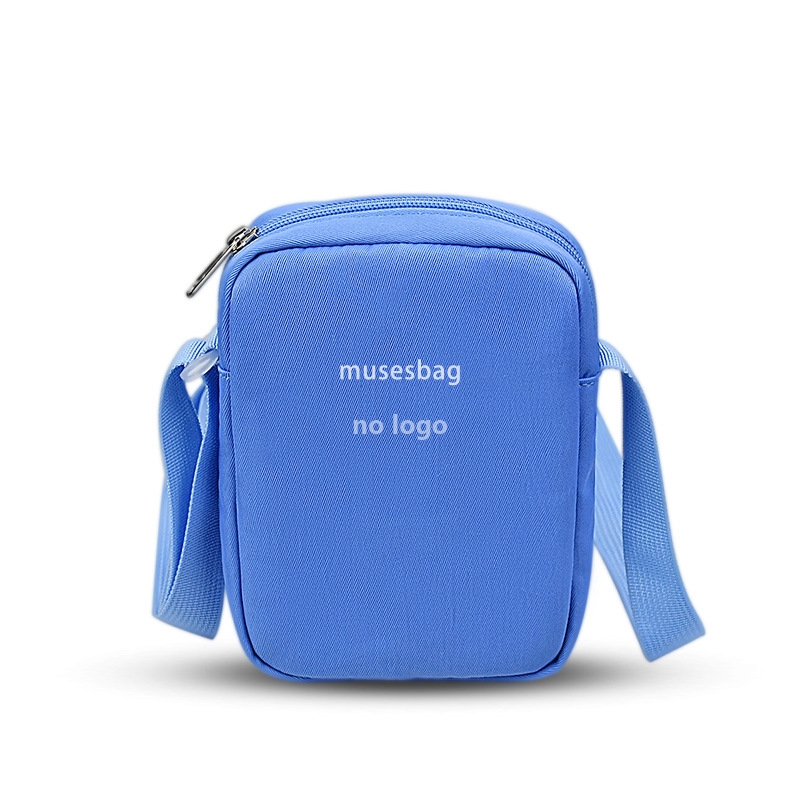 Fashion simple small body bag ins casual single shoulder bag solid color lightweight crossbody bag niche texture bag