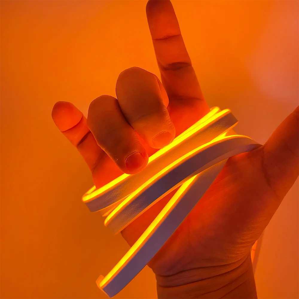 5M Flexible Neon Led Strip Lights 12v Indoor Outdoor Waterproof For Room Decor Christmas Living Gaming Room Home Car Decoration CL240815