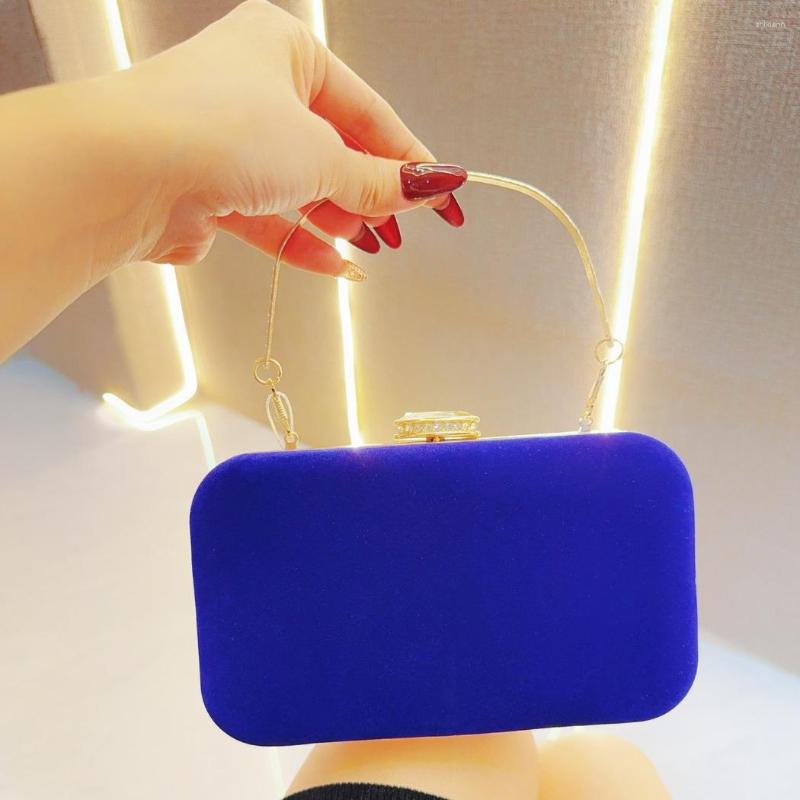Free Shipping Evening Bags Cross-border Foreign Trade Dia Clutch Bag High-end Banquet Dress Hand Xiaozhong Shoulder Crossbody Designer Bag Luxury Bag 