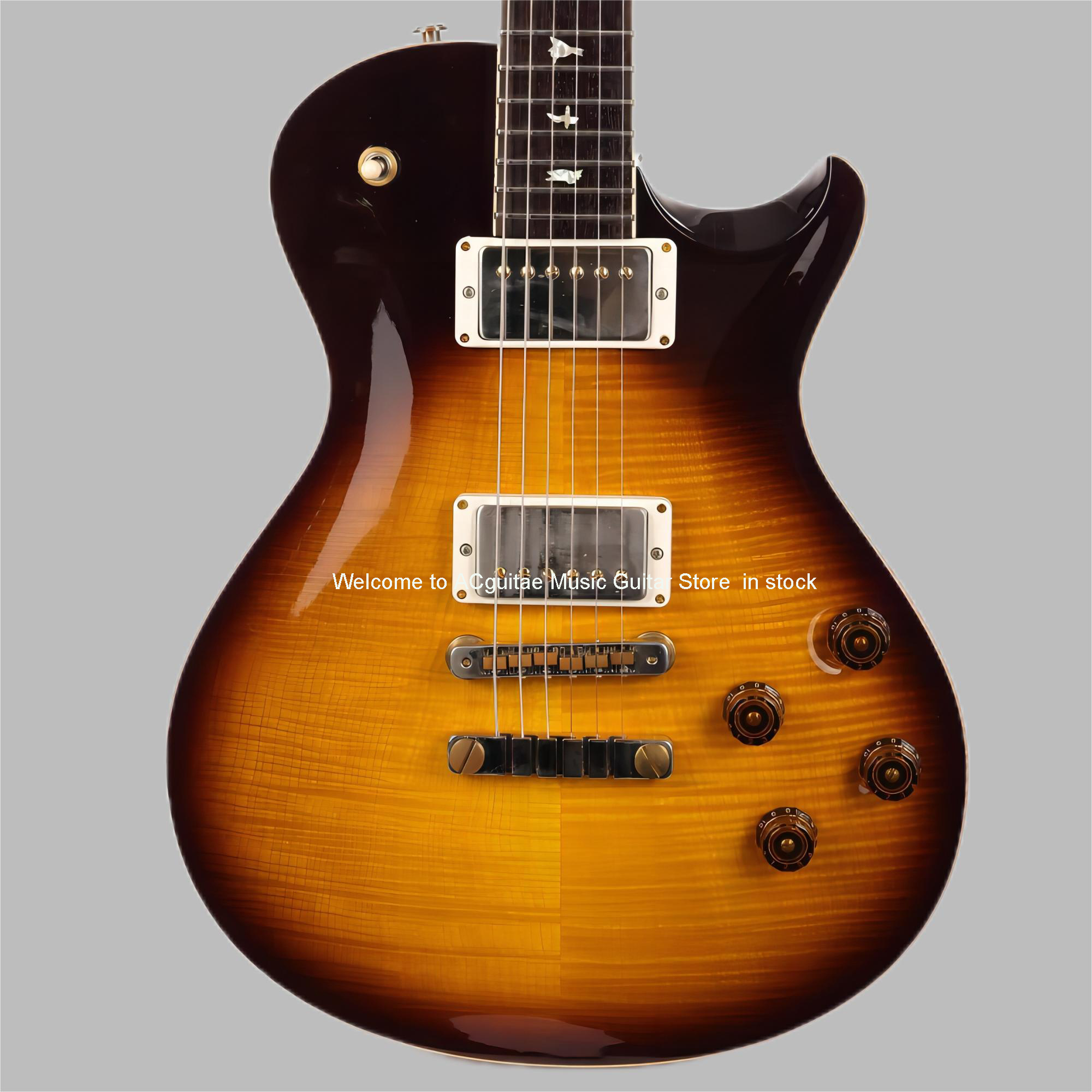 P R S McCarty 594 Singlecut 10-Top Tobacco Sunburst Electric Guitar as same of the pictures 258