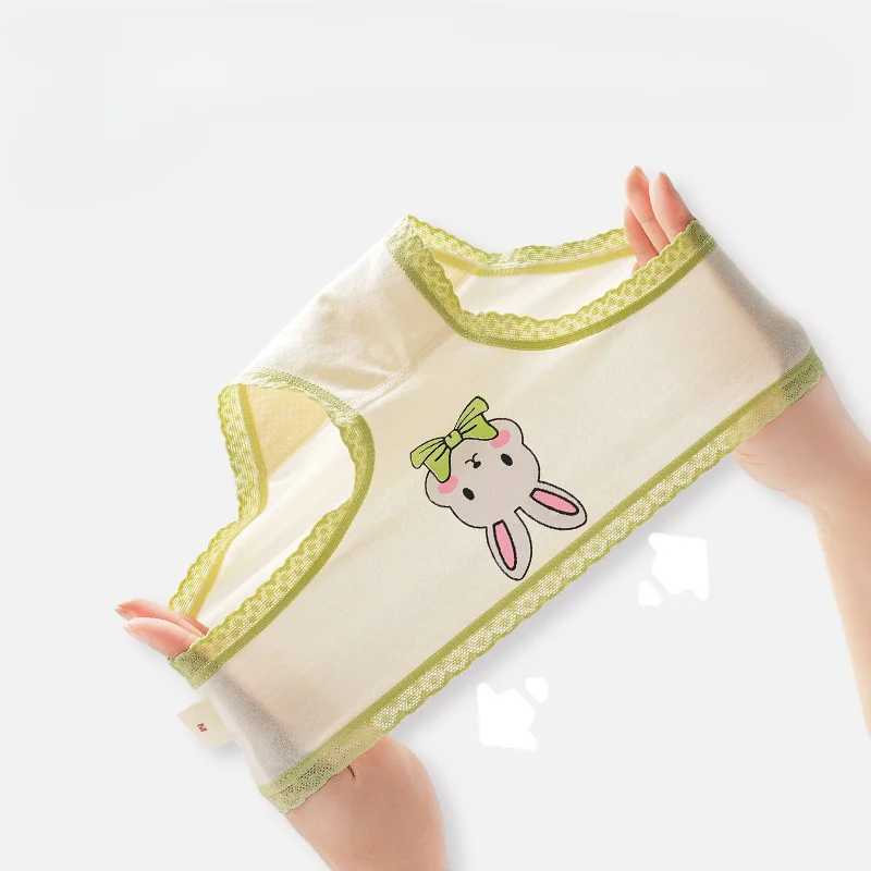 4 pieces of childrens cotton soft and comfortable fabric cute printed antibacterial underwear for girls baby thin breathable underwear 4y childrens cl