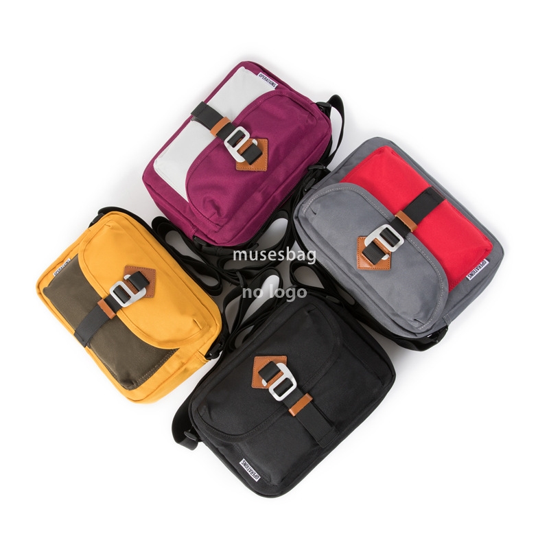Fashion day small square bag color men's and women's casual messenger bag personality simple mobile phone bag shoulder bag Korean version sa