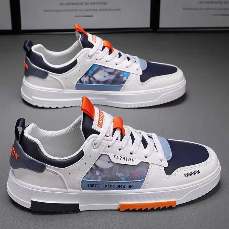 NXY Breathable Canvas Shoes for Men Summer Korean Trendy and Versatile Low Top White Shoes Sports and Casual Board Shoes and Trendy Shoes