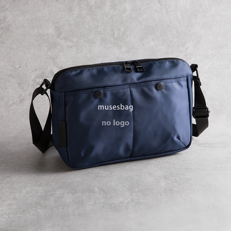 Japanese fashion men's shoulder bag personality street trend Oxford cloth crossbody bag simple ins style tooling satchel