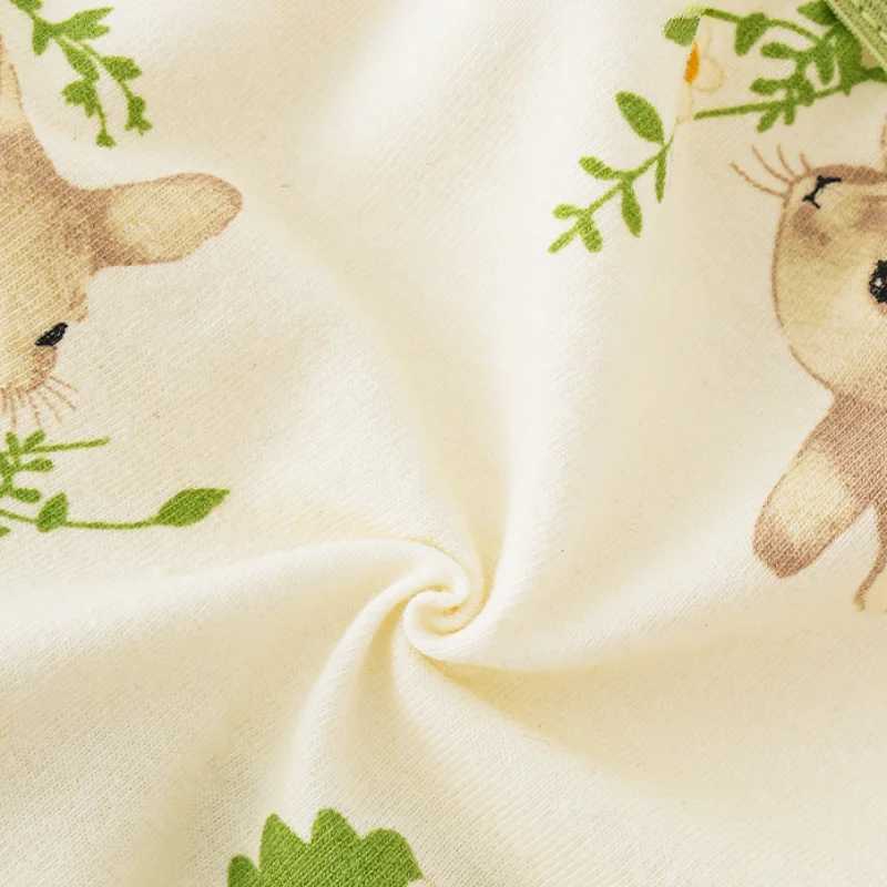 4 pieces of childrens cotton soft and comfortable fabric cute printed antibacterial underwear for girls baby thin breathable underwear 4y childrens cl