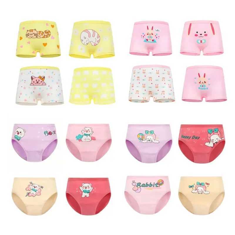 10 piecesbatch of childrens womens underwear made of soft and beautiful cotton cartoon childrens underwear suitable for childrens boxing underwear bre