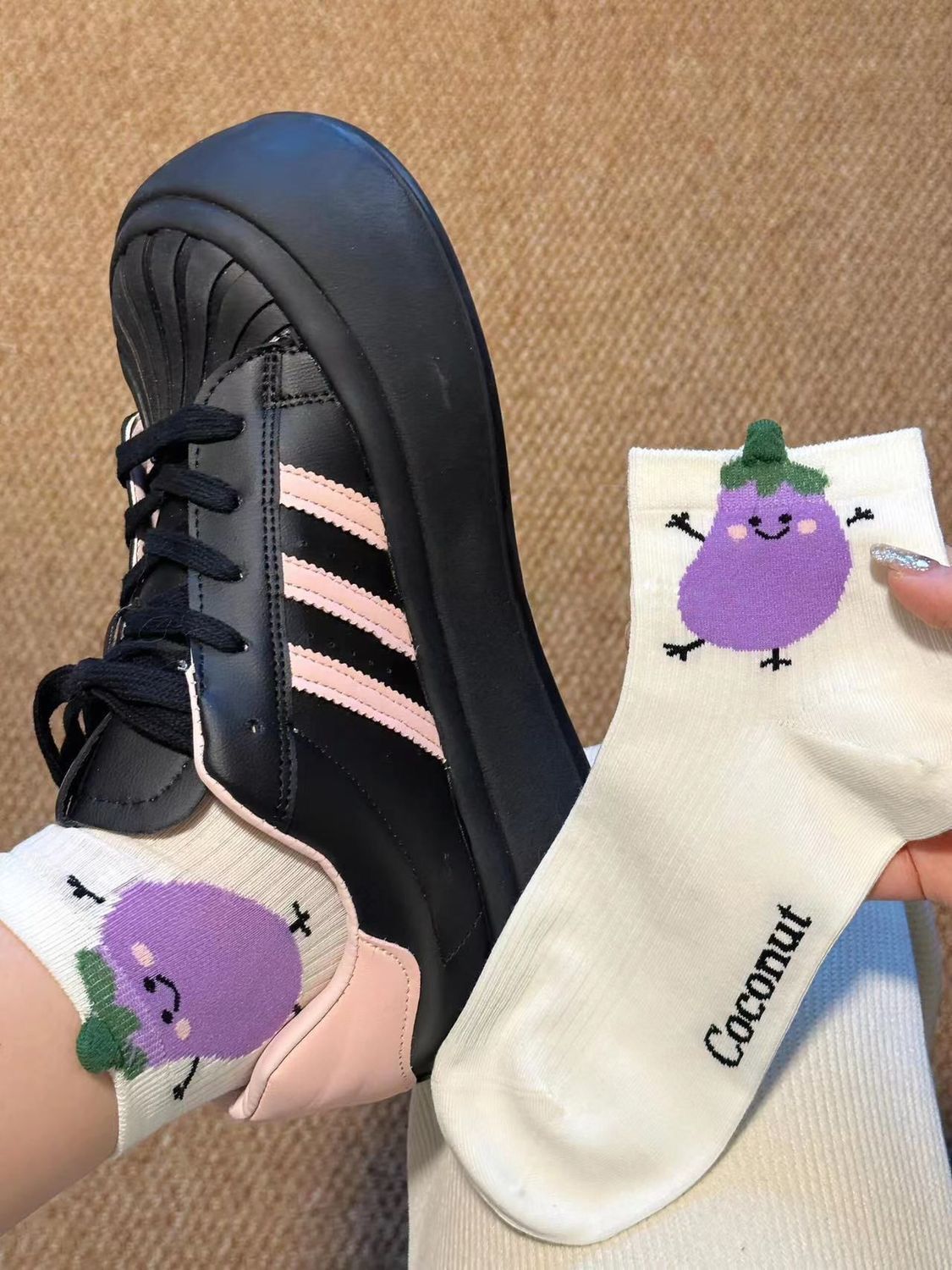 Trendy Vertical Striped Candy Colored Kids Socks - Perfect for Warm Weather