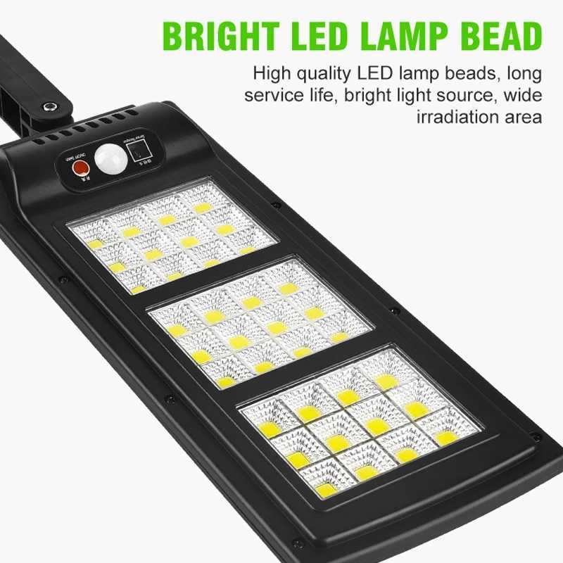 Powerful Solar Lights Outdoor 30000w Solar Light Of Motion Sensor Solar Lamps Waterproof Solar Garden Light Street Yard Light Y240816